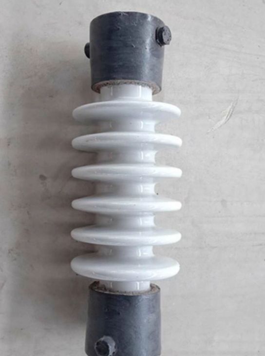 ESP shaft insulators — ceramic bodies with metal couplings at each end